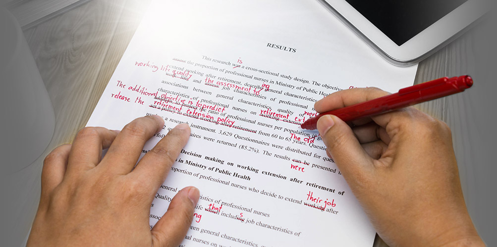 Proofreading, Content Editing and Copy Editing